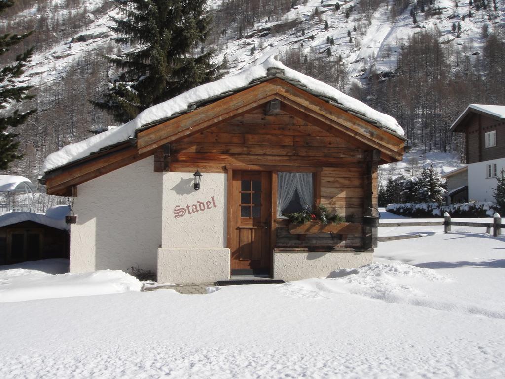 Chalet Stadel Saas-Grund Exterior foto