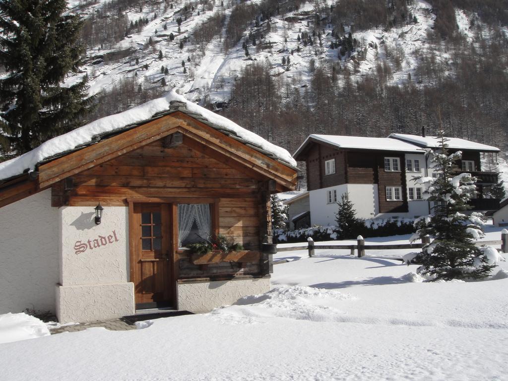 Chalet Stadel Saas-Grund Exterior foto