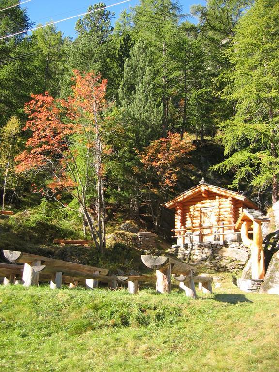 Chalet Stadel Saas-Grund Exterior foto