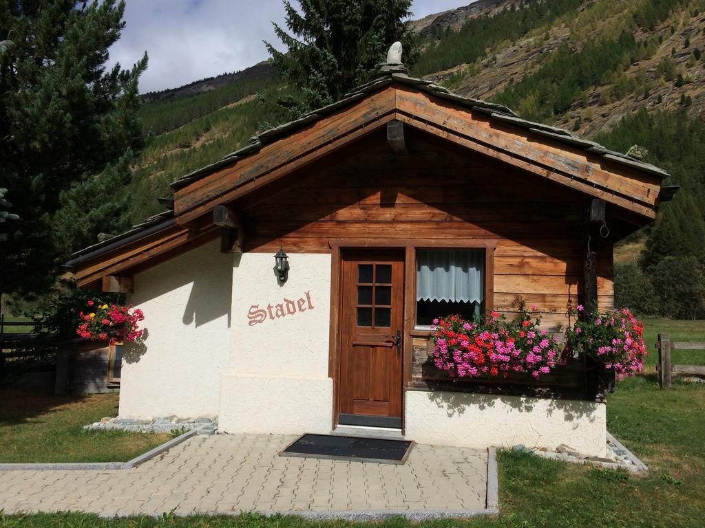 Chalet Stadel Saas-Grund Exterior foto